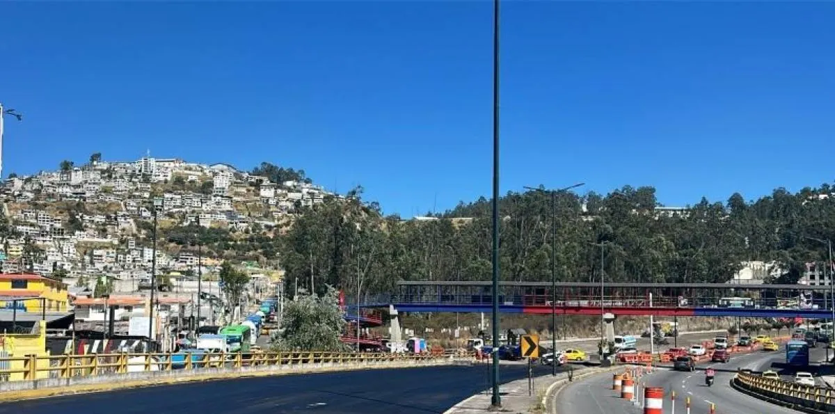 La avenida Panamericana Norte, en Quito, tendrá cierres viales y contraflujo desde el 24 de julio