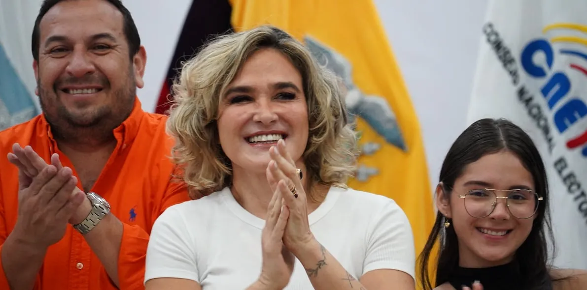 Cynthia Viteri está afiliada a ADN y es precandidata propia a la alcaldía de Guayaquil, informó el presidente Daniel Noboa
