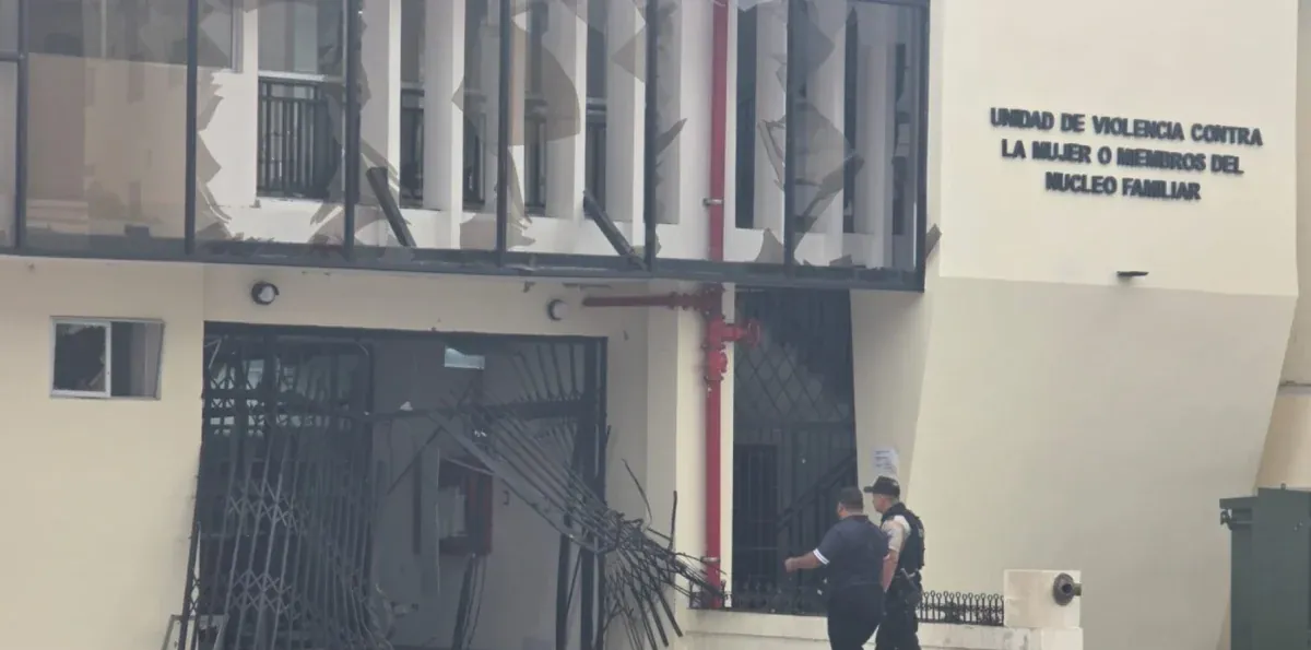 Atentado en Machala: funcionarios de unidad judicial pasan a teletrabajo tras explosión
