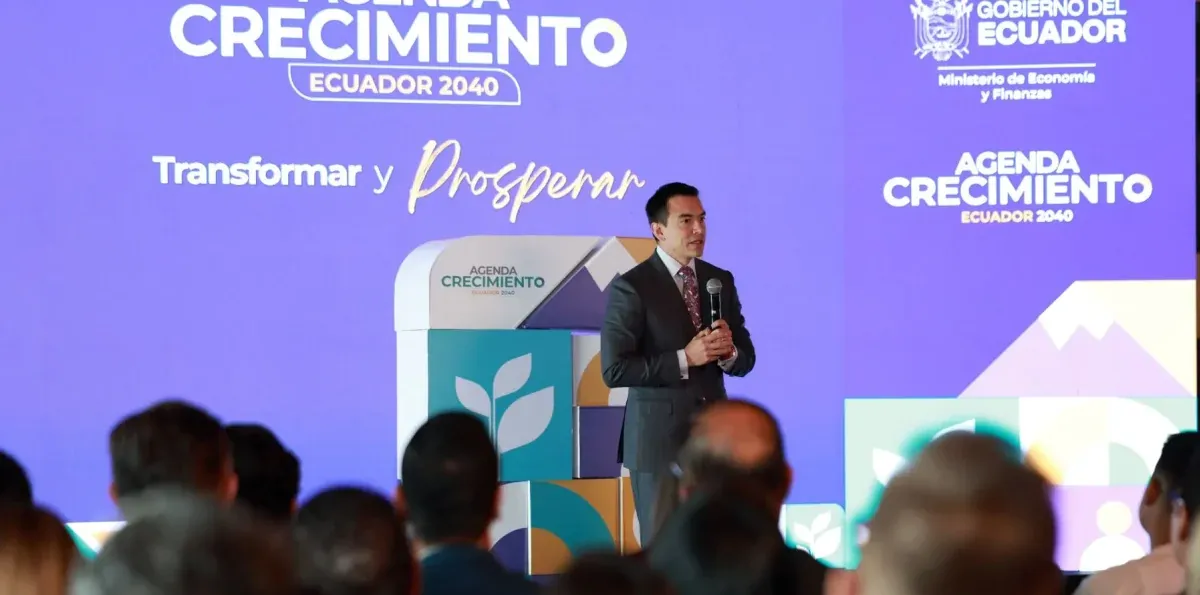 ¿Qué es la Agenda de Crecimiento 2040? Las claves del nuevo plan económico de Noboa