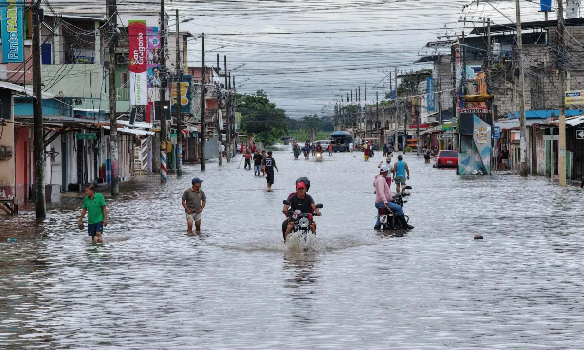 Estas son las provincias de Ecuador bajo alerta naranja por el fenómeno de El Niño