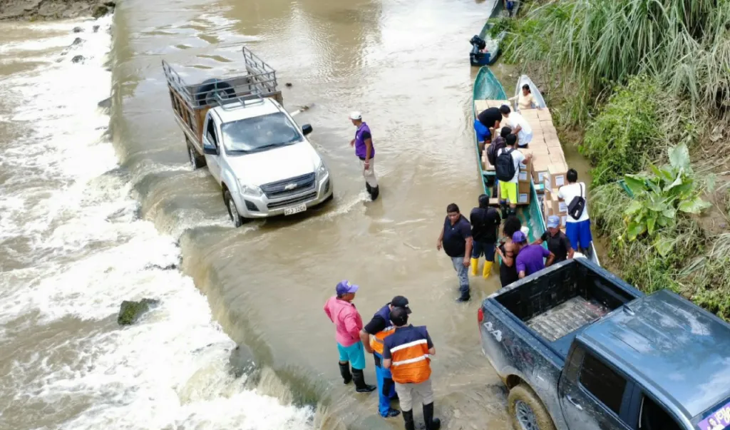 Inamhi alerta lluvias intensas en Ecuador hasta el 18 de octubre