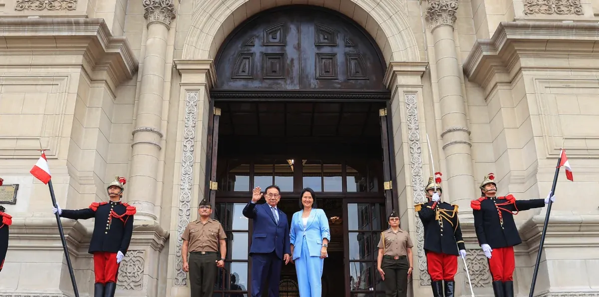 Daniel Noboa asistirá a la posesión de Keiko Fujimori: agenda y fecha de viaje a Perú