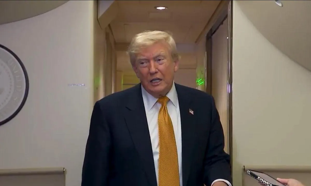 Trump niega haber pedido a María Corina Machado que no viajara a Venezuela tras el doble terremoto