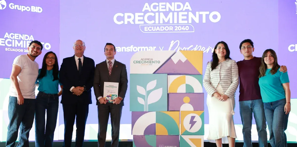 Agenda de Crecimiento 2040: estos son los cuatro ejes para transformar la economía de Ecuador