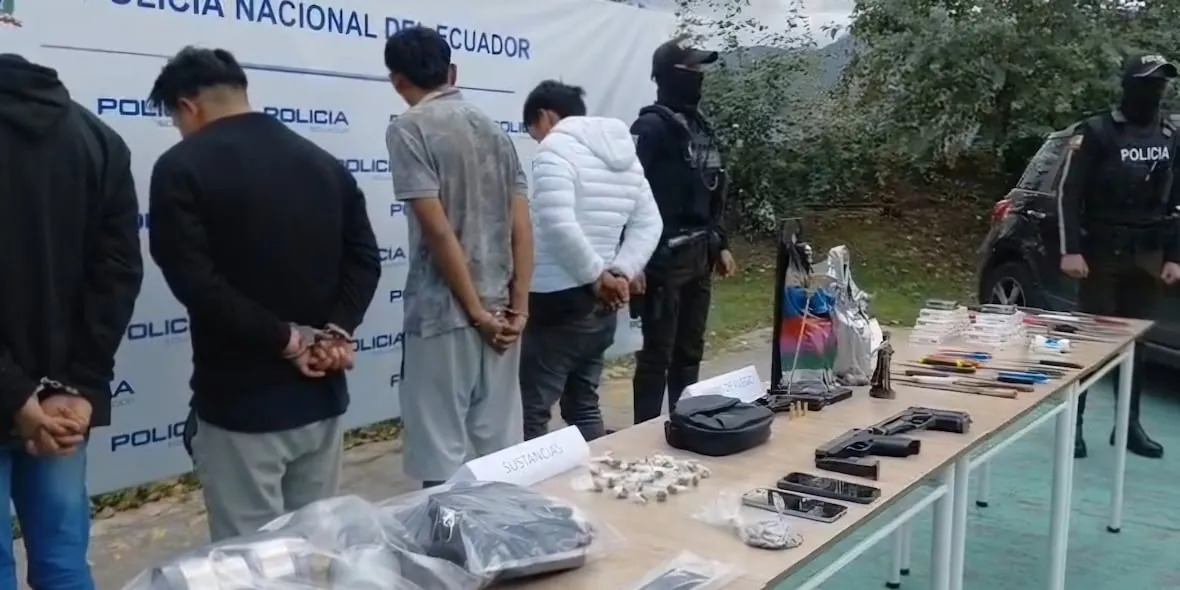 Operativo Apolo 30 deja aprehendidos y gran incautación de armas y drogas en Quito