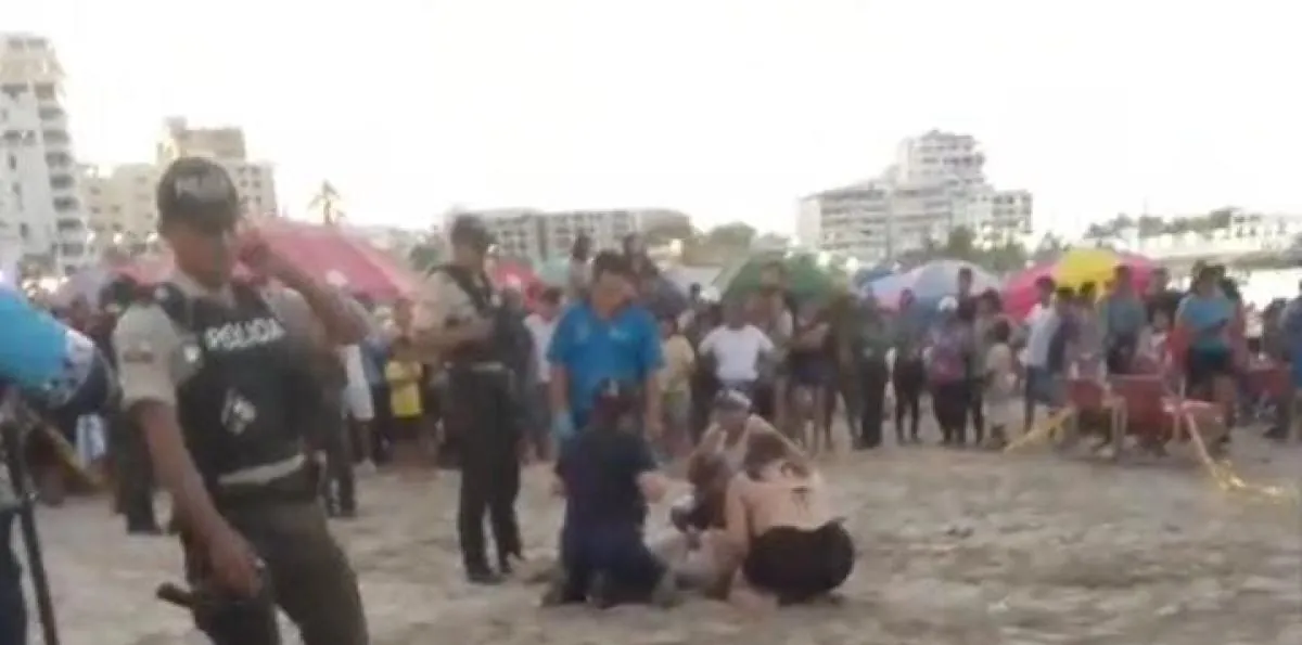 Atentado causa alarma en el malecón de Salinas, en Santa Elena
