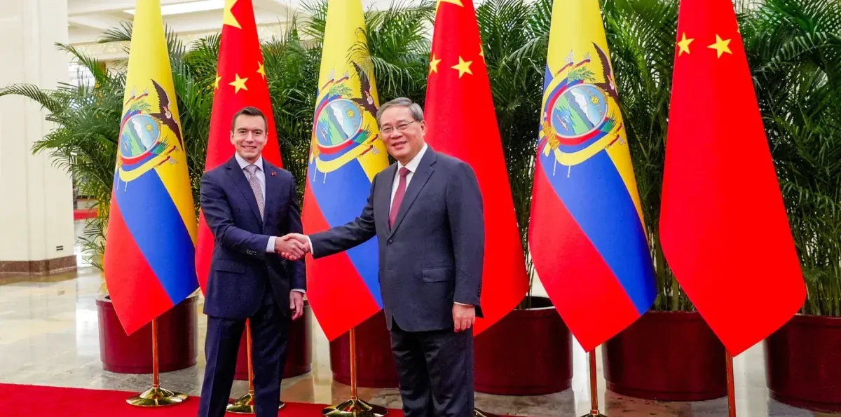 Ecuador y China buscan ampliar la relación económica, comercial y las inversiones