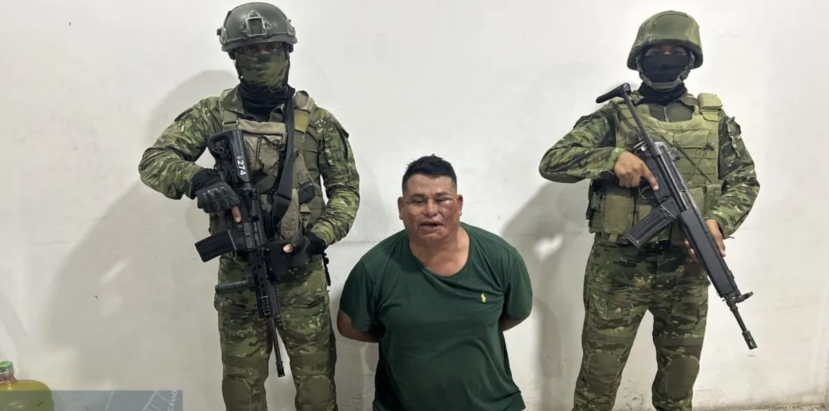 Quién es alias Manaba, el presunto cabecilla de Los Lobos capturado en Los Ríos