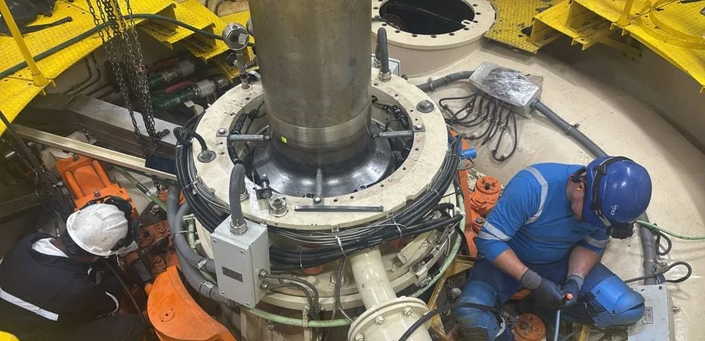 Concluyeron las labores de mantenimiento anual en unidad de la hidroeléctrica Sarapullo