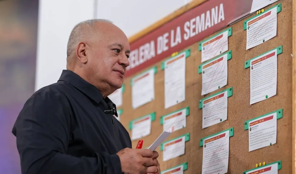 La respuesta sobre Diosdado Cabello que EE. UU. evita responder en Venezuela