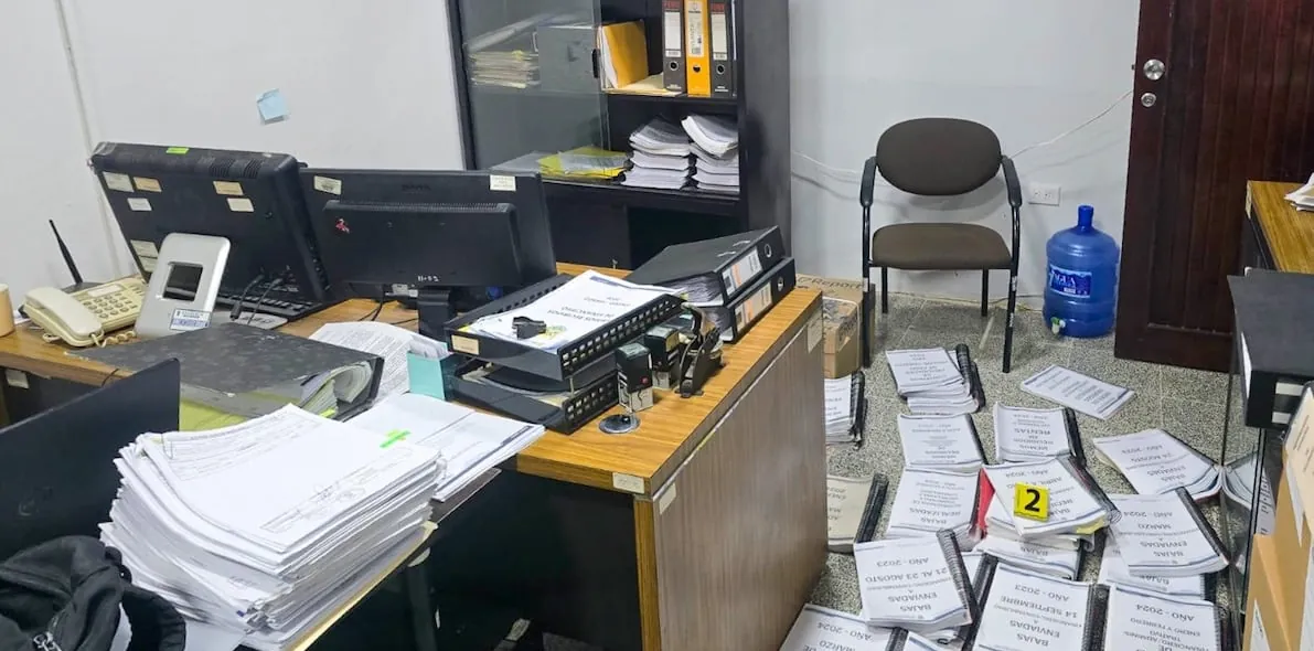 Allanan Municipio de Marcabelí por investigación de presunto peculado