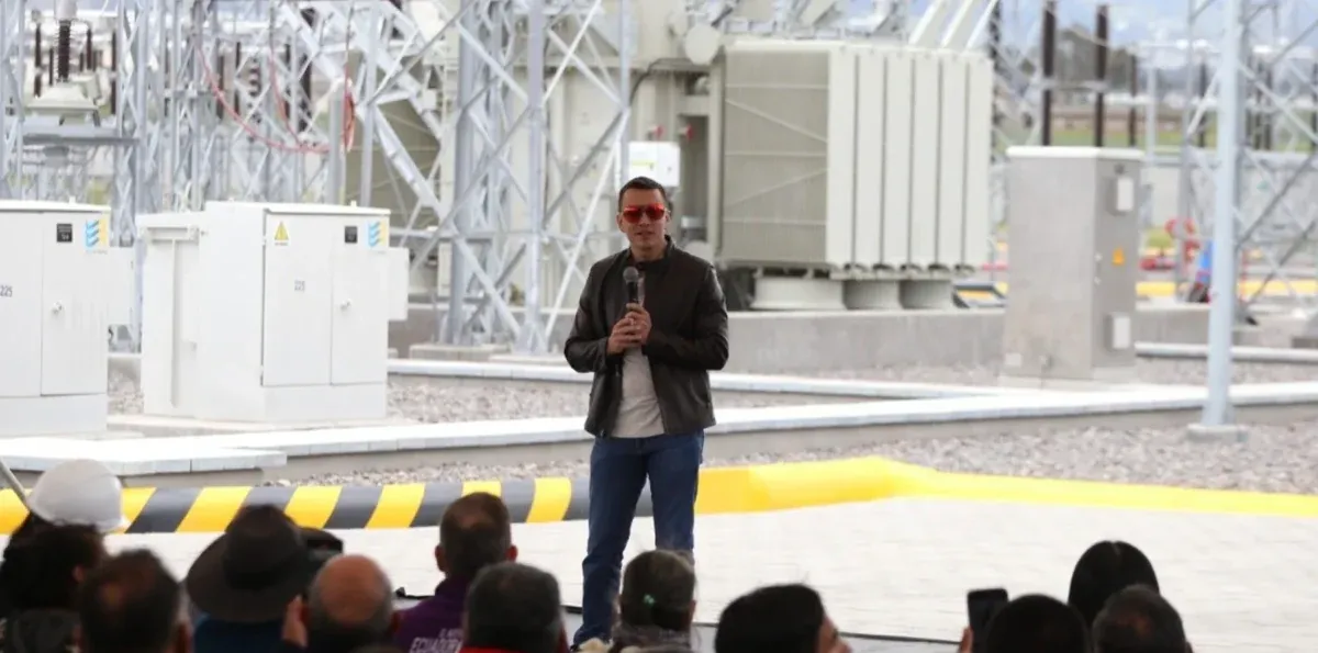 Gobierno inaugura el Sistema de Transmisión Tanicuchí: ¿evitará futuros cortes de luz en Ecuador?