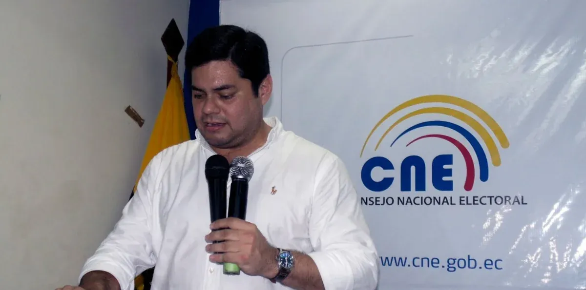 CREO pide al CNE no calificar la candidatura de Carlos Falquez Aguilar a la Alcaldía de Machala