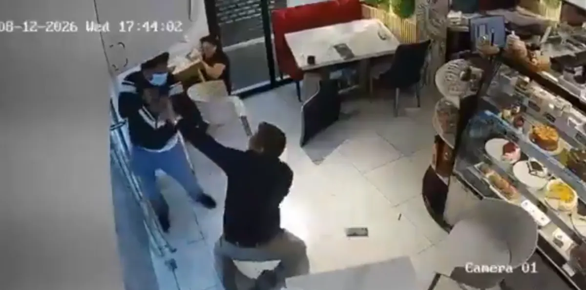 Fiscal y abogado fueron atacados en una cafetería de Machala: un sospechoso fue detenido