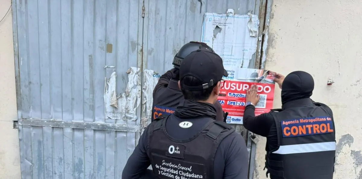Agencia de Control de Quito clausura camal clandestino con 113 cabezas de ganado insalubres en Nono
