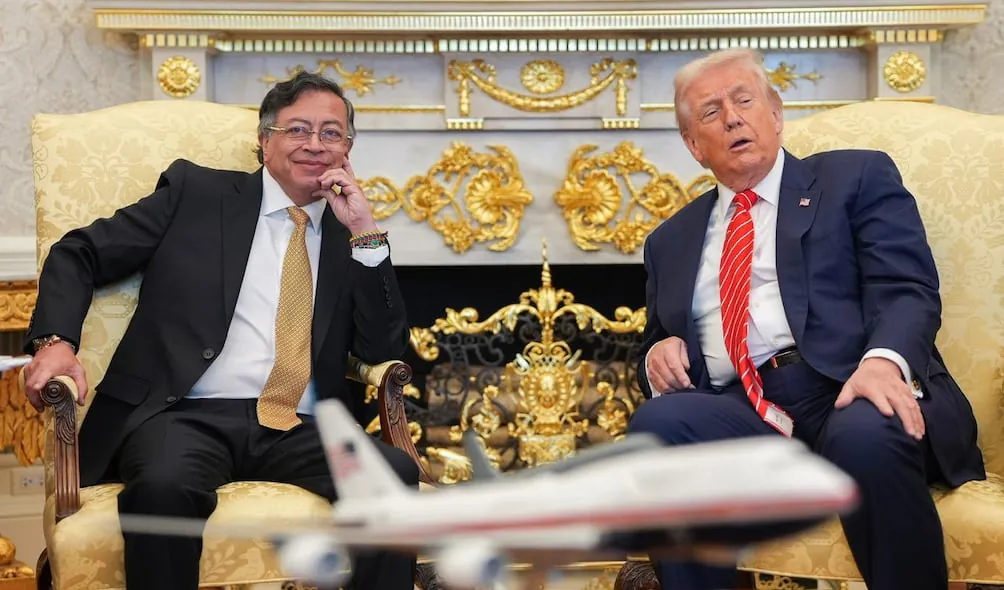 Donald Trump dice que Gustavo Petro es “un buen hombre” y hará “lo posible” para sacarlo de lista OFAC