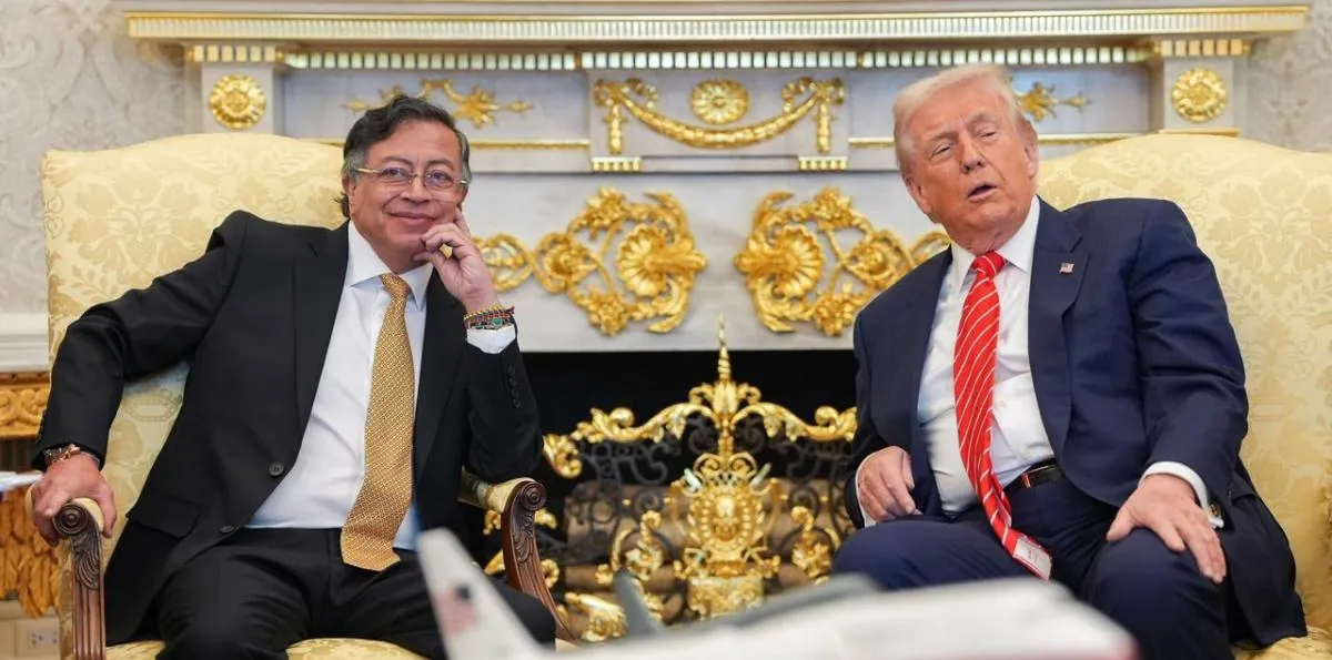 Gustavo Petro pide a Donald Trump que apoye su salida de la 'Lista Clinton': "Me prometió actuar en el tema"
