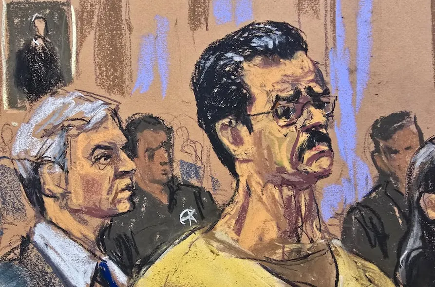 Con más canas y delgado, así se veía a Nicolás Maduro en la audiencia en Nueva York