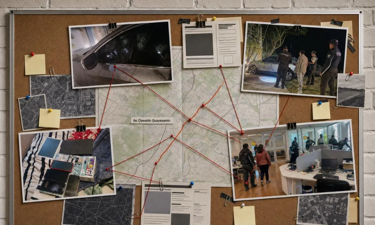 Cronología del asesinato del gerente financiero de una universidad de Quito