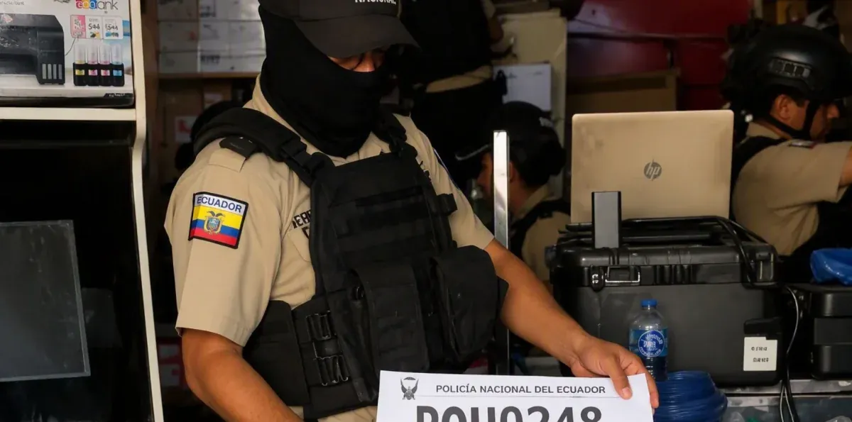 Quito: hallan pasaportes y placas en operativo contra presunta red vinculada a Colón Pico