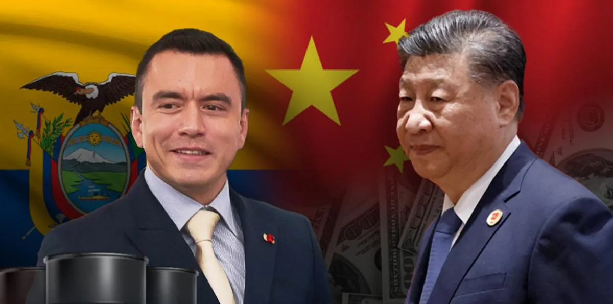 Daniel Noboa se reúne este martes con el líder chino Xi Jinping en Pekín