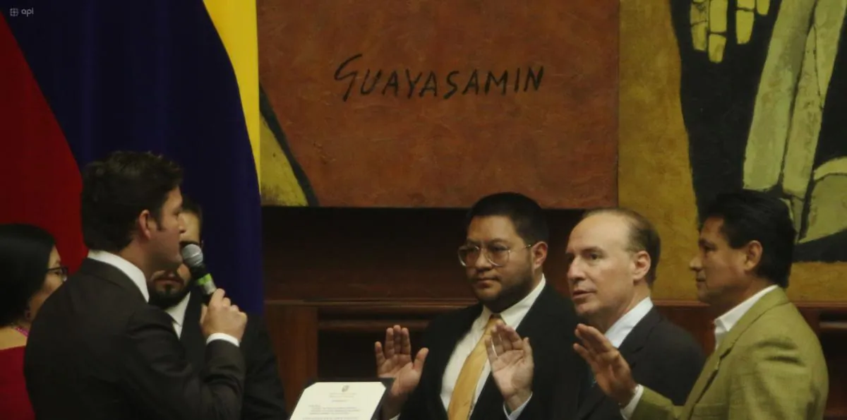 Asamblea de Ecuador posesiona a nuevos suplentes del Consejo de Participación a pocos meses de su renovación