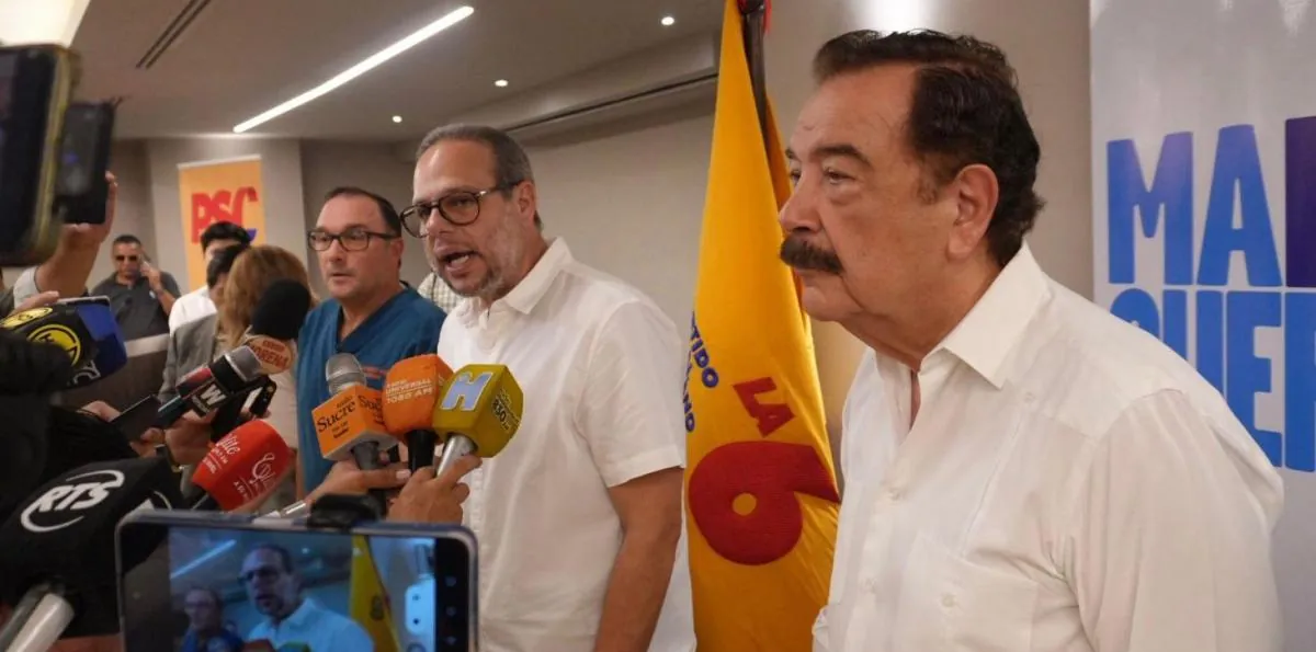 PSC pierde a su precandidato a la alcaldía de Daule y Andrés Roche habla de supuestas injerencias electorales