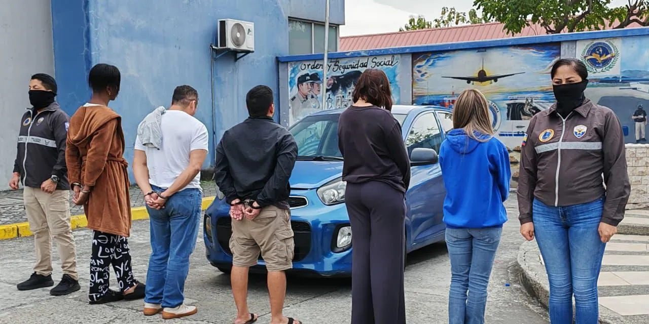 Policía desmantela presunta red de trata de personas en Guayaquil