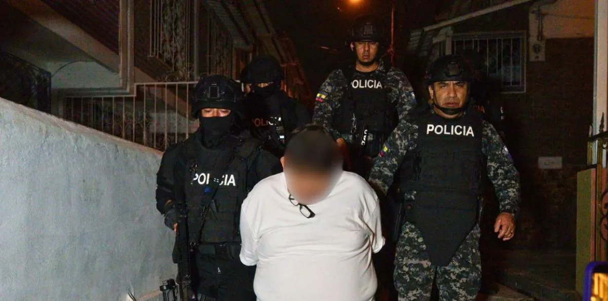 Tras 10 meses, la Policía captura a los sospechosos de ataque con coche bomba en las afueras de la cárcel Regional de Guayaquil