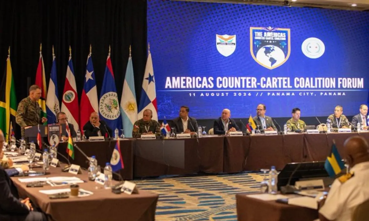 Ecuador participó en el Foro de la Coalición contra los Carteles de las Américas, en Panamá