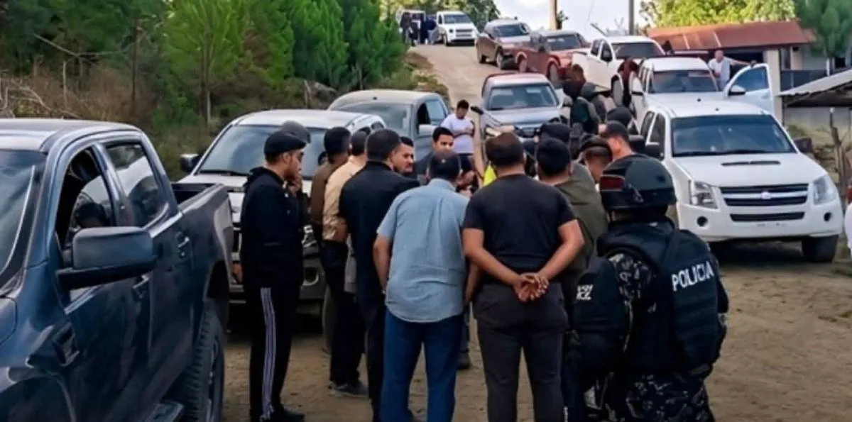 Ocho personas fueron halladas muertas en una zona de minería ilegal en Pucará, en Azuay