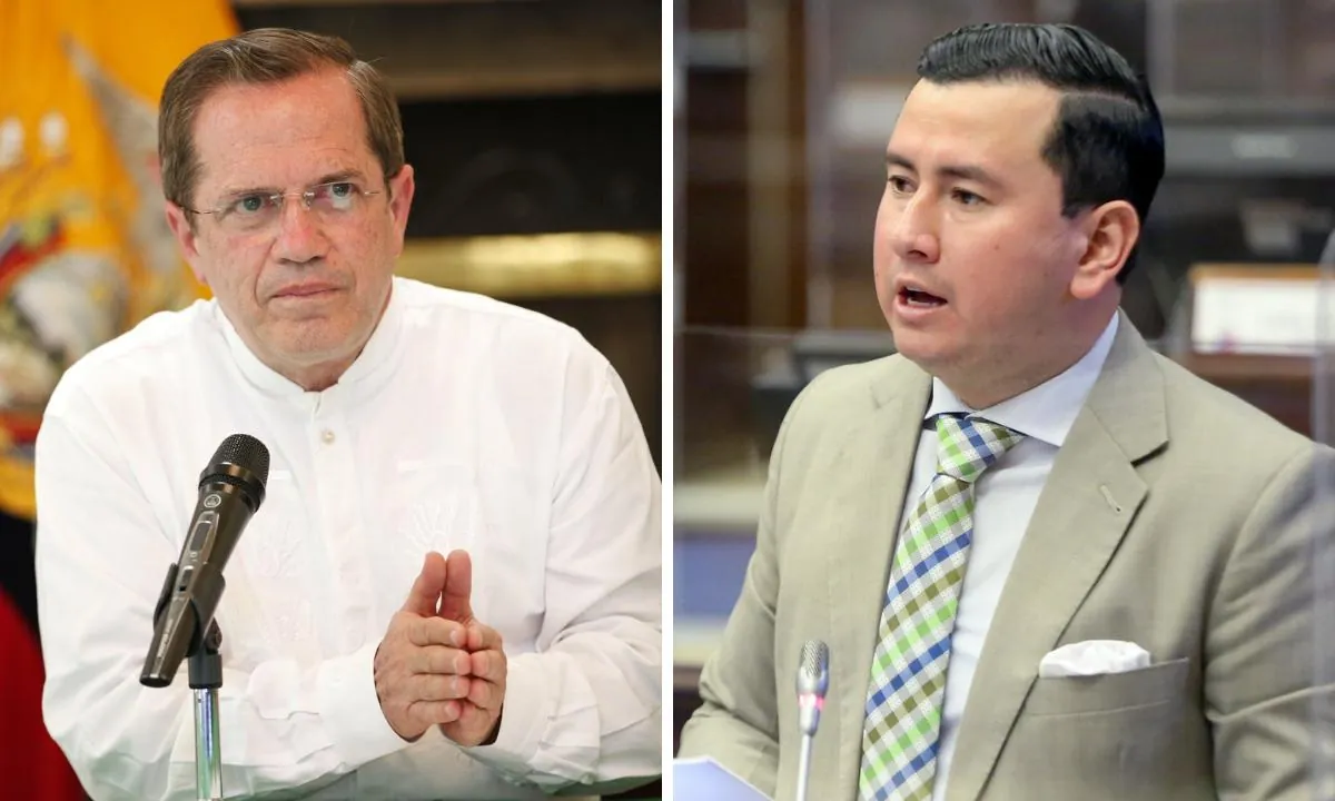 Cruce verbal entre Ferdinan Álvarez y Ricardo Patiño, tras recomendación de archivo de juicio contra Inés Manzano
