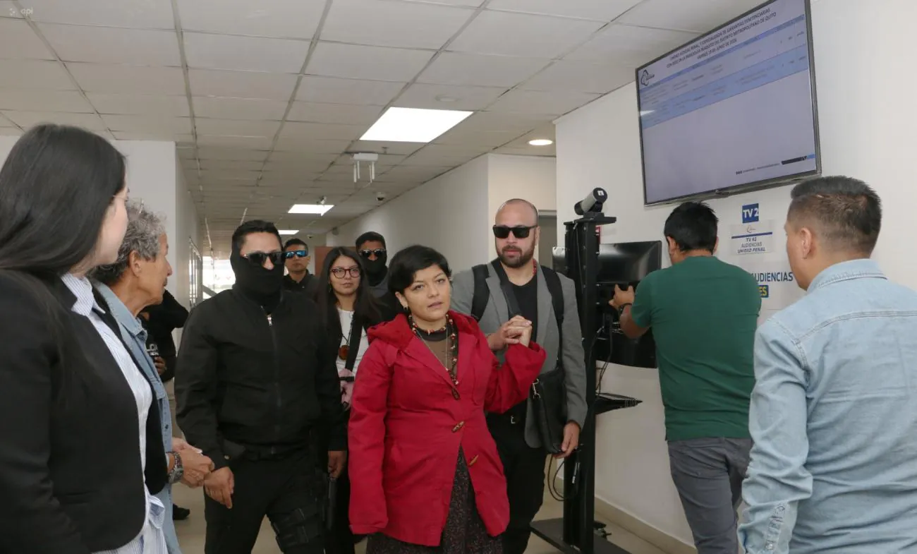 Amanda y Tamia Villavicencio denuncian intimidación Marcelo Lasso en audiencia del caso Magnicidio FV