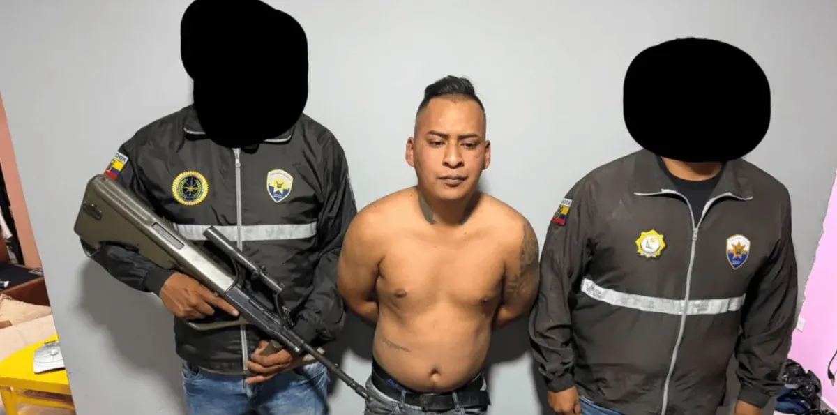 Capturan a alias Monkey en operativo policial en Quito